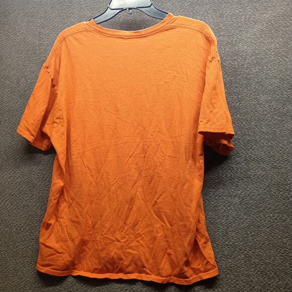 Retro D.A.R.E. Men’s T-Shirt Orange Cotton Graphic XL Tee - Picture 3 of 6